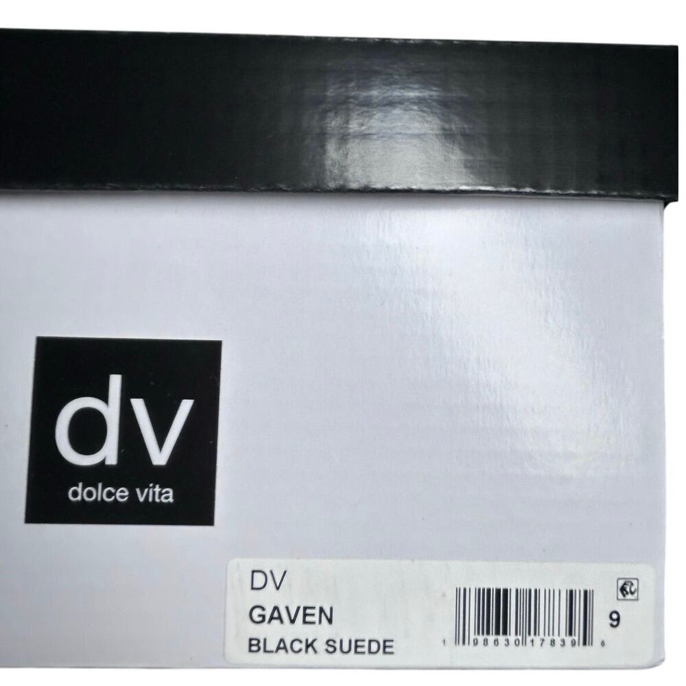 DV by Dolce Vita Gaven Sneaker Women Black Size 9 NWB - Picture 4 of 4